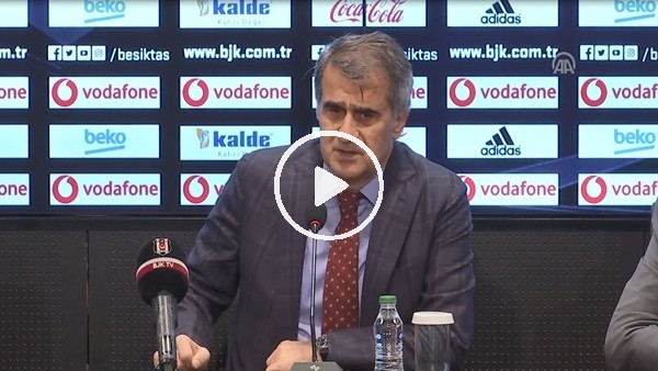 Şenol Güneş: "Kazanmak güzel, mutluyuz"