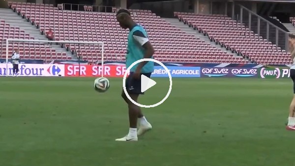 Paul Pogba antrenmanda döktürdü