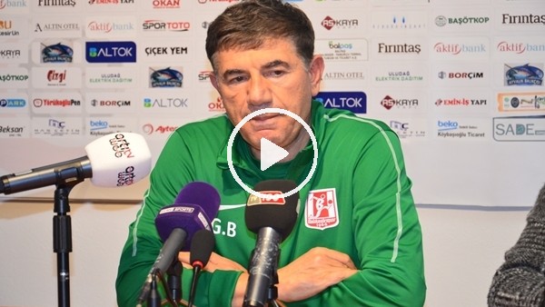 Giray Bulak: "Takımımı tebrik ediyorum"