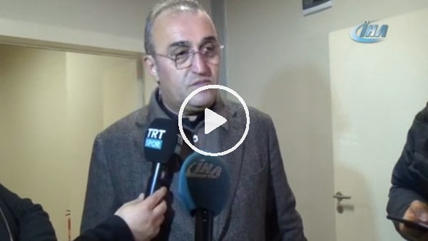 Abdurrahim Albayrak: "Hakem gitsin izlesin"