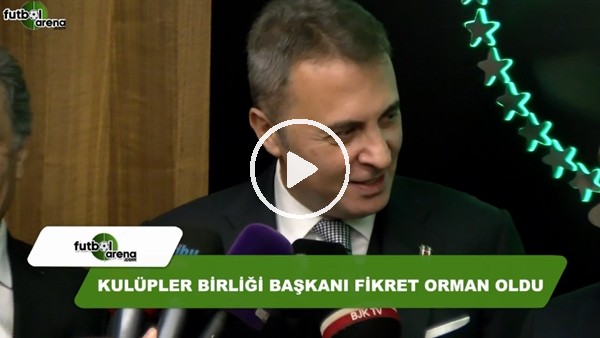 Fikret Orman'dan "Video hakem" sorusuna yanıt!