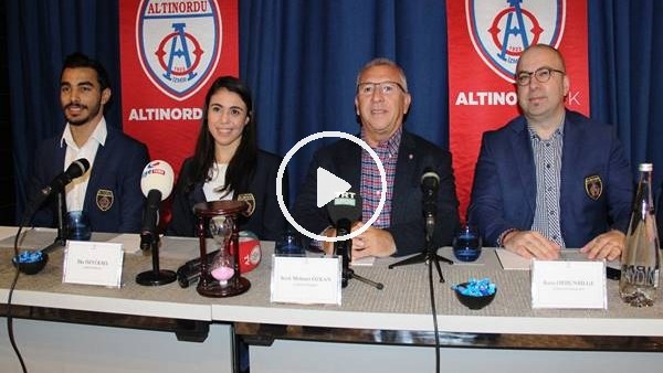 Altınordu'ya bir olimpiyat sporcusu daha