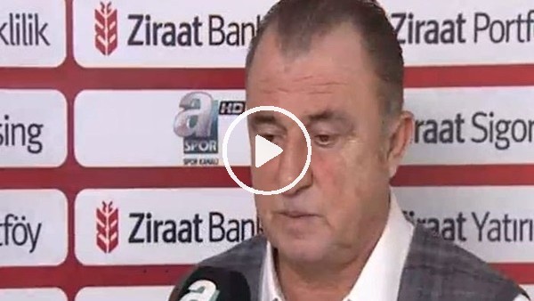 Fatih Terim'in Konyaspor maçı sonrası açıklamaları