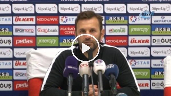 Okan Buruk: "İyi oynadık ama golü bulamadık"