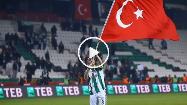 Konyaspor'dan Ali Çamdalı'na doğum günü klibi