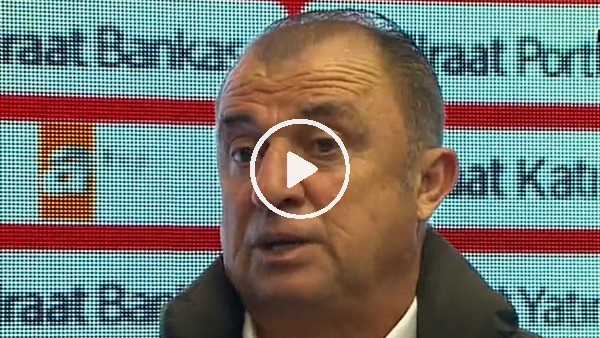 Fatih Terim: "Ndiaye zaten yoktu"