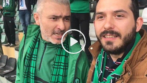 Kocaelispor - Tekirdağspor maçının tribün hikayesi