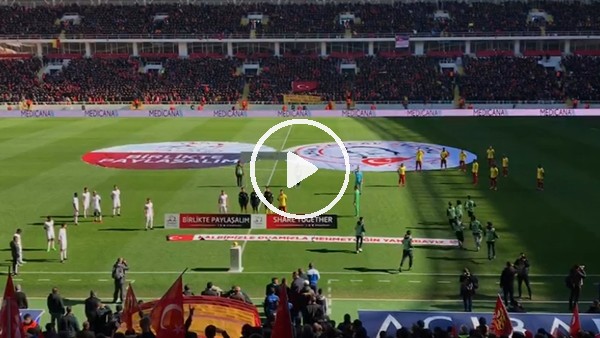 Malatyaspor ve Sivasspor'dan Afrin'deki Mehmetçik için asker selamı