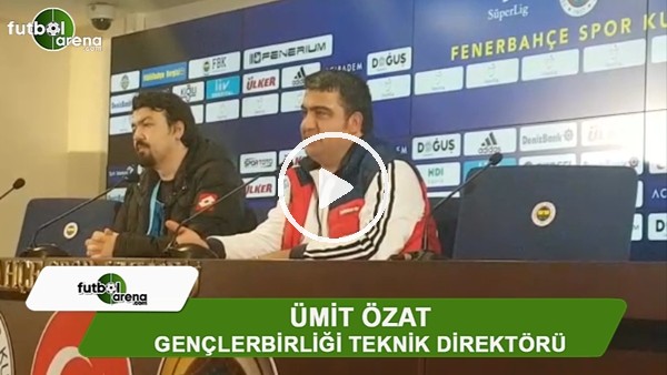 Ümit Özat: "Büyüklük bu mu?"