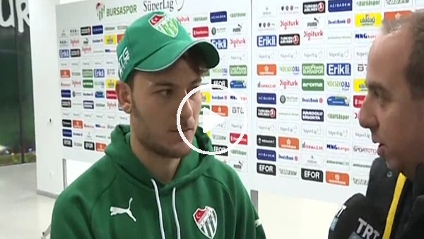 Yusuf Erdoğan: "Bursaspor'a yakışır mücadele ettik"