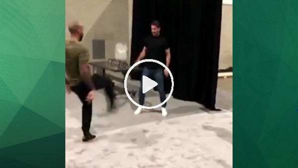 Efsane üçlü şov yaptı!