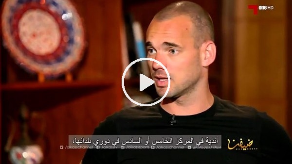 Sneijder'den Galatasaray açıklaması