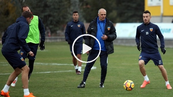 Kayserispor'da Bursaspor maçı hazırlıkları