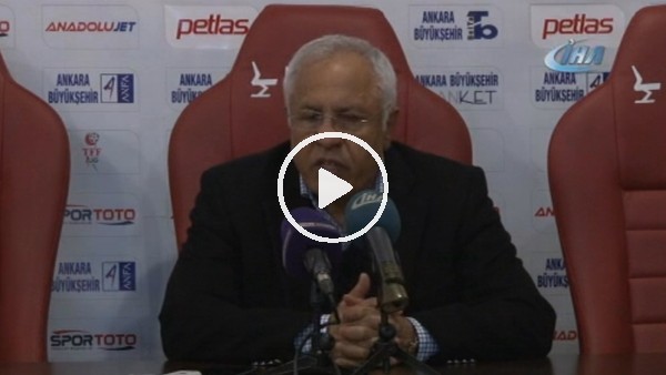 Hüseyin Kalpar: "Ankaragücü karşısında ancak bu kadar pozisyon bulabildik"