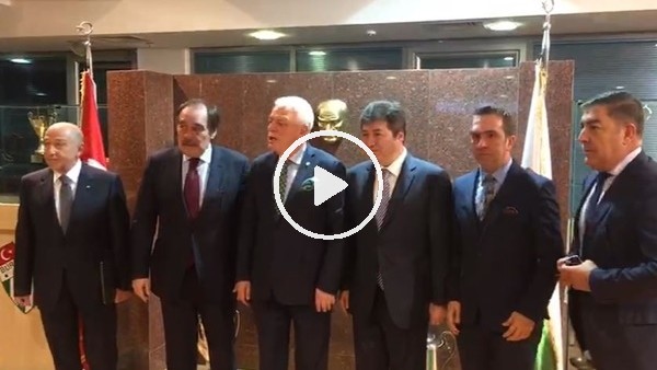 Yıldırım Demirören'deen Bursaspor'a ziyaret