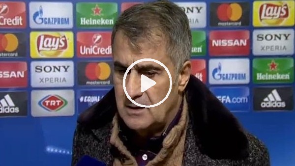 Şenol Güneş: "Daha güzel futbol izletmek isterdik"