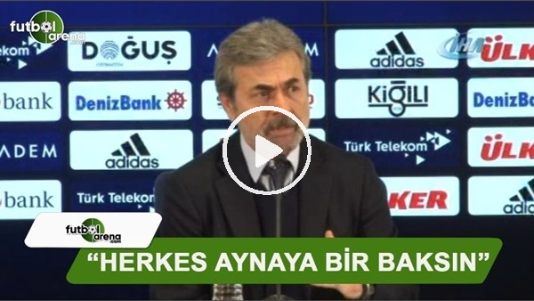 Aykut Kocaman'dan Şenol Güneş'e: "Herkes bir aynaya baksın"