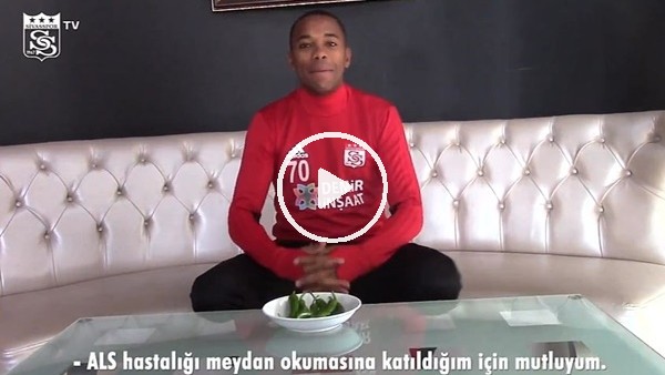 Robinho da ALS hastalığına dikkat çekti!