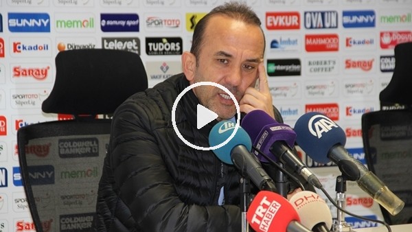 Mehmet Özdilek: "Beklemediğimiz bir mağlubiyet"