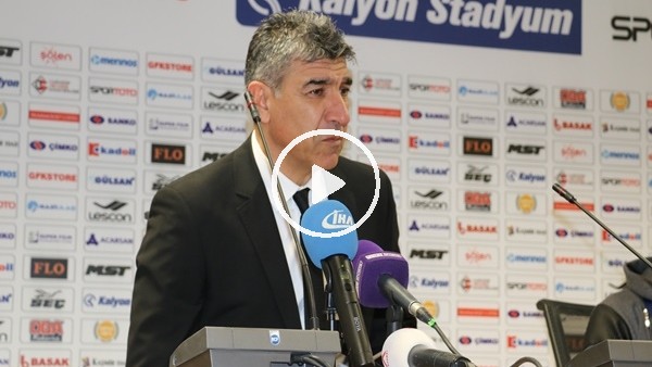 Sait Karafırtınalar: "İki haftadır çok gol kaçırıyoruz"