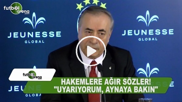 Mustafa Cengiz'den hakemlere ağır sözler!