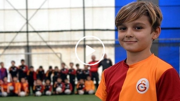 10 yaşında Galatasaray'a transfer oldu