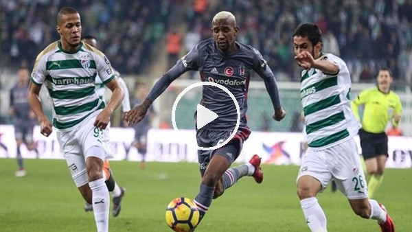 Bursaspor - Beşiktaş maçından kareler