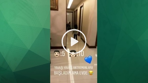 Gençlerbirliği'nin forveti antrenmanlara evde başladı