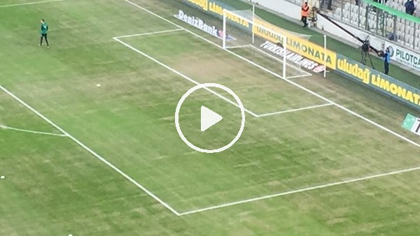 Bursa'da maç öncesi zeminde son durum