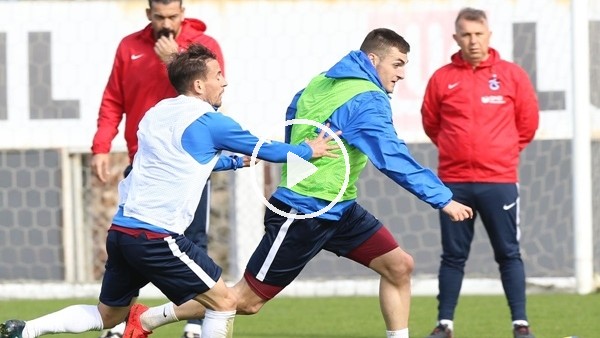 Trabzonspor, Gençlerbirliği maçı hazırlıklarına başladı