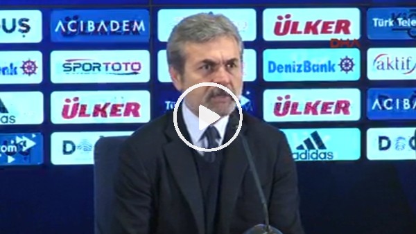 Aykut Kocaman'ın Gençlerbirliği maçı sonrası açıklamaları
