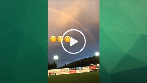 Nevzat Demir Tesisleri'nde gökkuşağı!