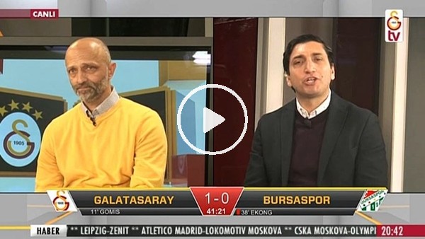 Garry Rodrigues'in Bursaspor'a attığı golde GS TV