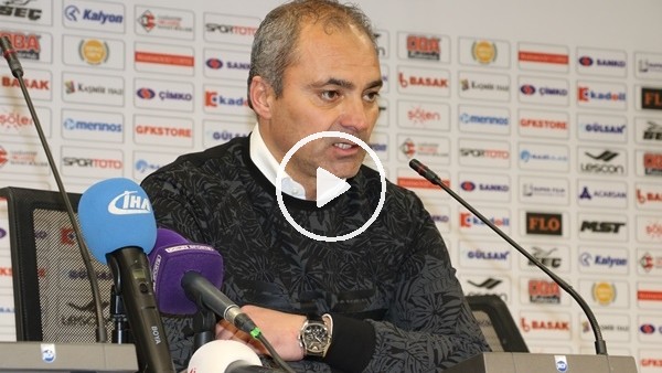 Erkan Sözeri: "Mücadele kalitesi yüksek bir maç oynadığımızı düşünüyorum"