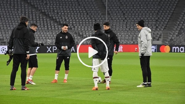Beşiktaş, Bayern Münih maçına hazır.