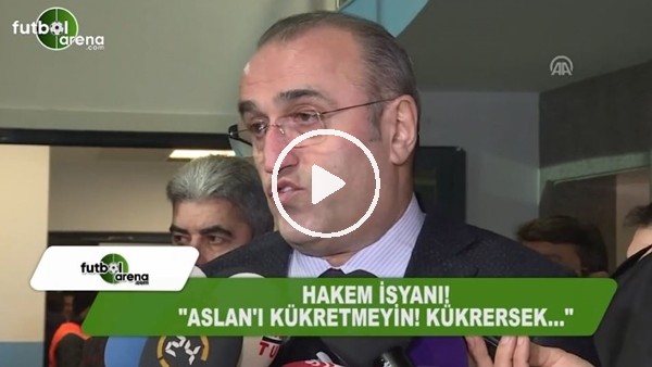 Abdurrahim Albayrak: "Aslan'ı kükretmeyin! Kükrersek...."