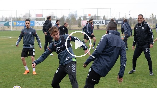 Atiker Konyaspor, Yeni Malatyaspor maçına hazırlanıyor