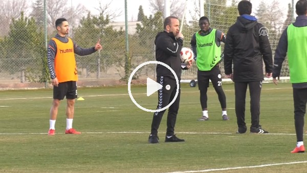 Atiker Konyaspor, Galatasaray maçı hazırlıklarına başladı