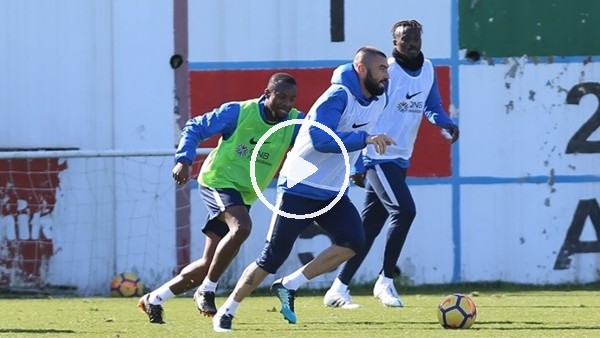 Trabzonspor, Medipol Başakşehir maçı hazırlıklarını sürdürdü