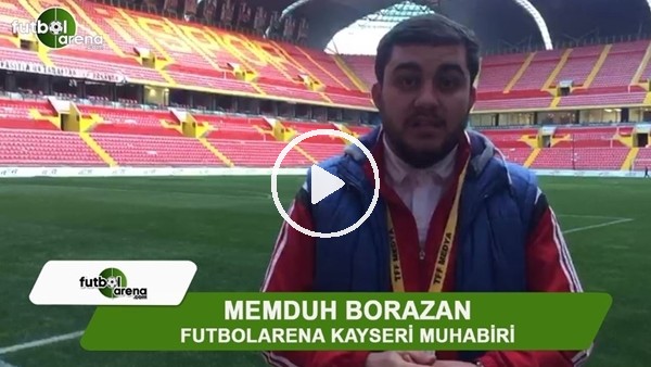 Memduh Borazan: "Kayserispor galibiyet hasretine son verdi"