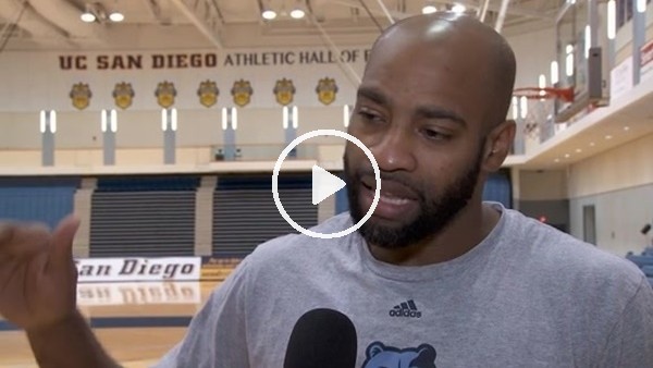Vince Carter antrenmanda göz doldurdu