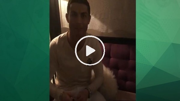 Cristiano Ronaldo: "Selamün aleyküm"