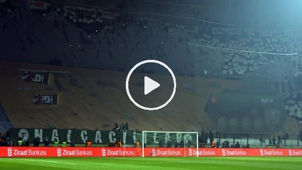 Konya'da muhteşem "Afrin" koreografisi