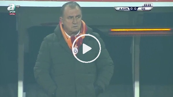 Belhanda'nın kötü pası Fatih Terim'i sinirlendirdi