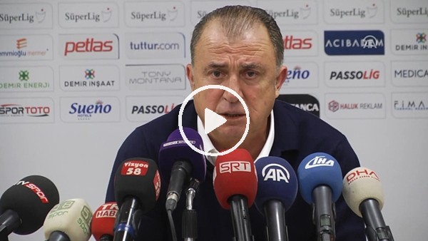 Fatih Terim: "Mağlubiyetimizin hakemle ilgisi yok"
