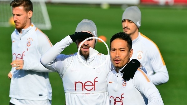 Galatasaray, Kasımpaşa maçı hazırlıklarını sürdürdü