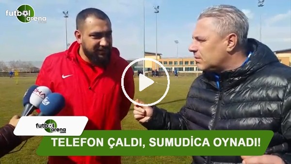 Sumudica, cep telefonu çalınca oynadı