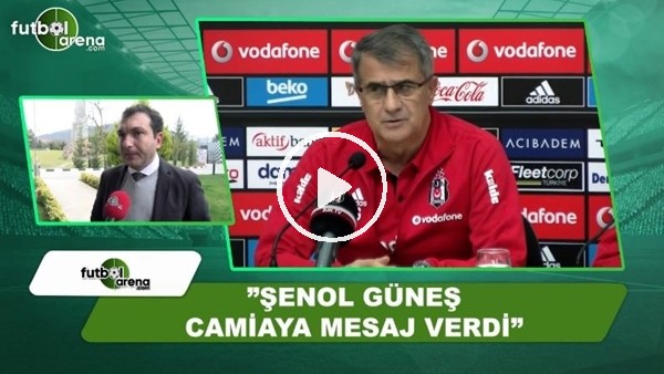 Övünç Özdem: "Şenol Güneş camiaya mesaj verdi"