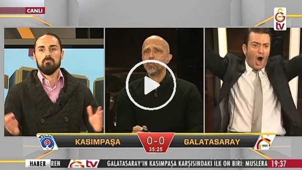 Garry Rodrigues'in Kasımpaşa'ya attığı golde GS TV!