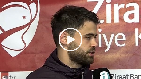 Ahmet Çalık: "Takımıma katkı verdiğim için çok mutluyum"